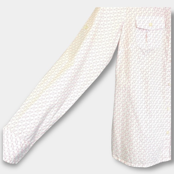 Tommy Hilfiger Button Down Long Sleeve Shirt Size Small - Picture 3 of 6